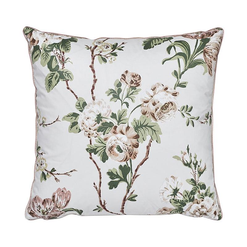 Betty Chintz Pillow Pink & Green Pillows & Accessories Schumacher