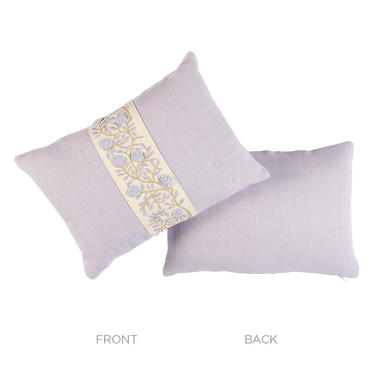 Ashoka Pillow_LILAC & CREAM