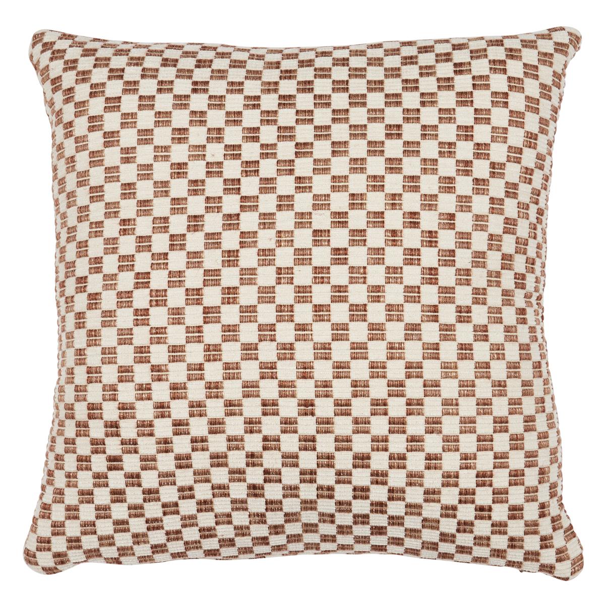 Elkhart Pillow Brown Pillows & Accessories Schumacher