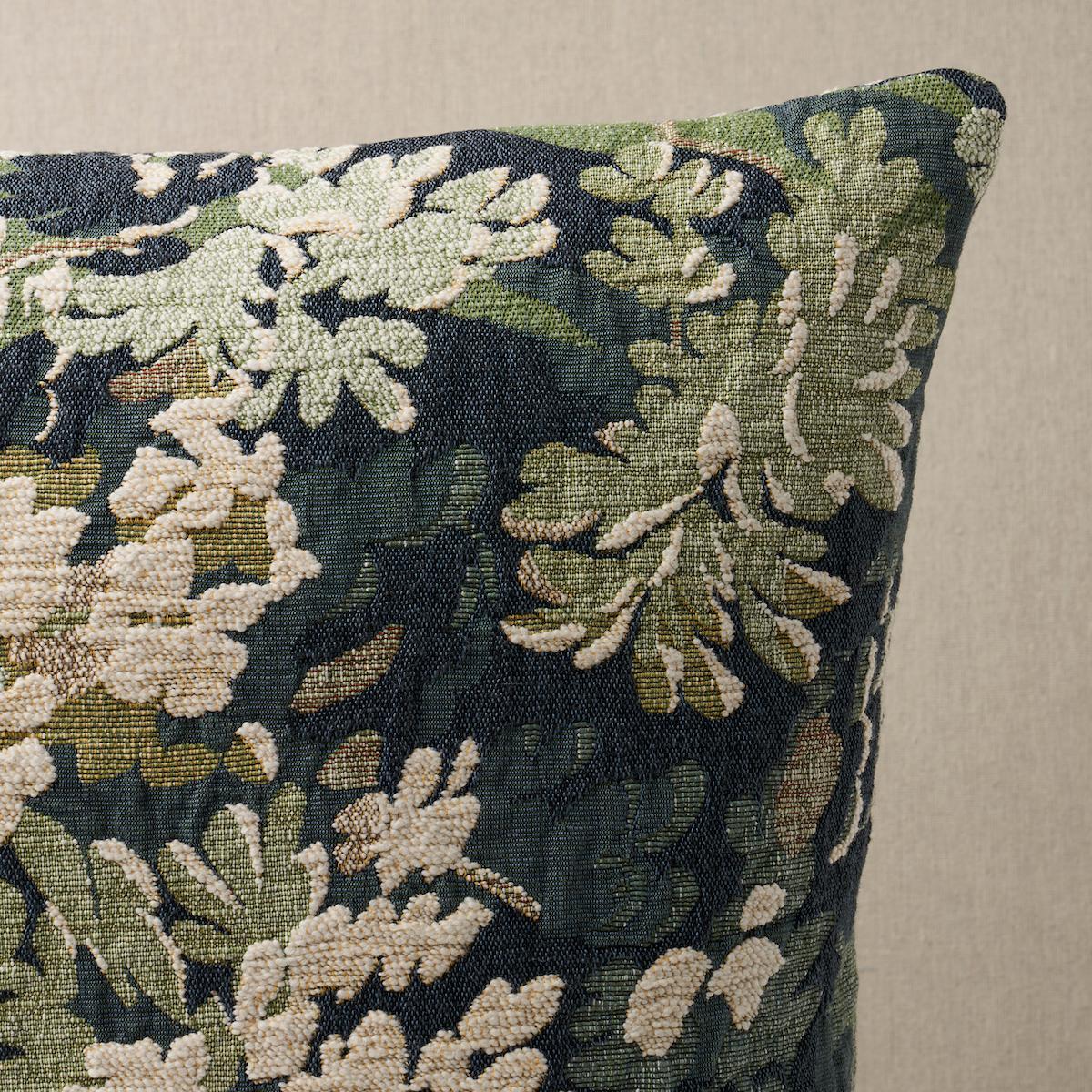 Verdure Tapestry Pillow_PEACOCK