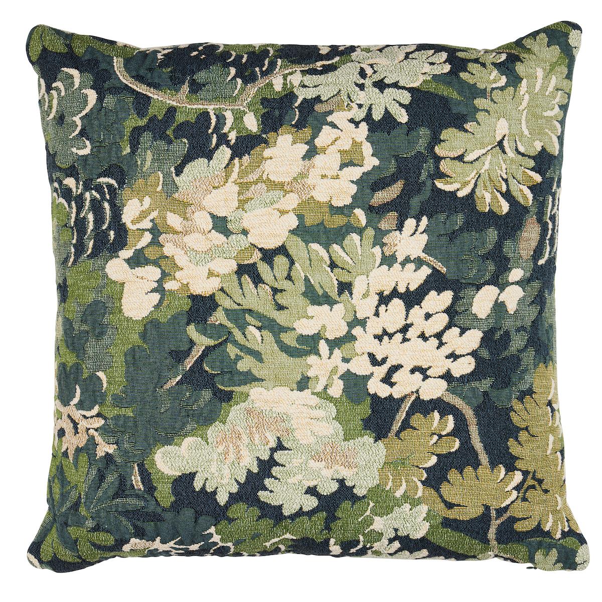 Verdure Tapestry Pillow_PEACOCK