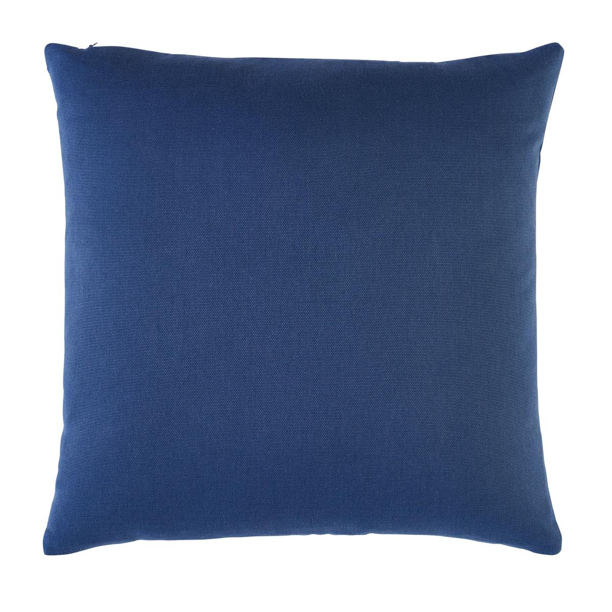 The Twist Embroidered Pillow_MARINE