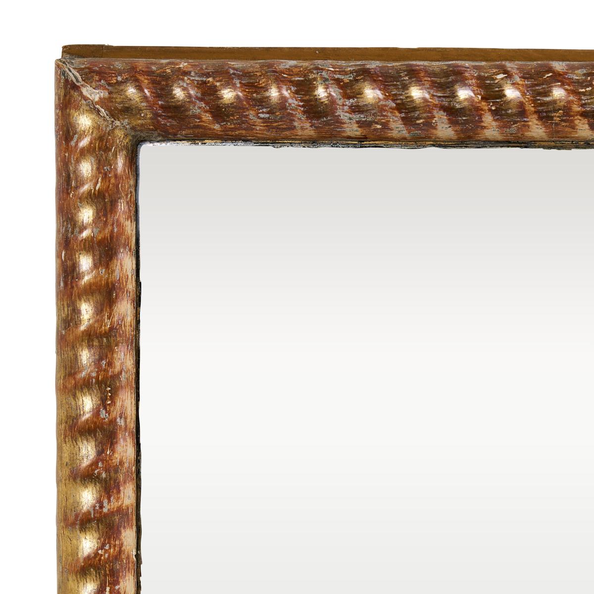 Gold Leaf Antique Mirror, France_null