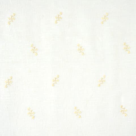 VALE EMBROIDERED SHEER - IVORY