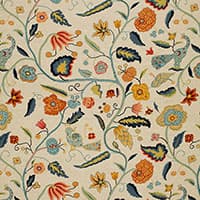APSLEY VINE - APRICOT & TEAL