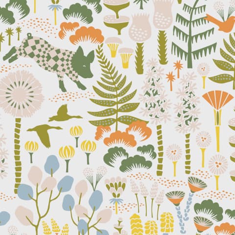 HOPPMOSSE - IVORY AND MULTI