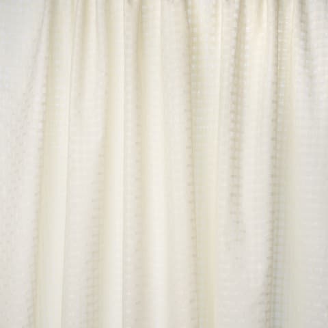 BOREALIS CHECK SHEER - CHAMPAGNE