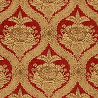 HADDON HALL DAMASK - VENETIAN RED