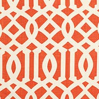 IMPERIAL TRELLIS II - IVORY / MANDARIN