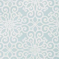 Rosegate Embroidered Print - AQUAMARINE