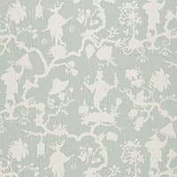 SHANTUNG SILHOUETTE PRINT - MINERAL