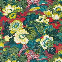 SHANGHAI PEACOCK - CERISE