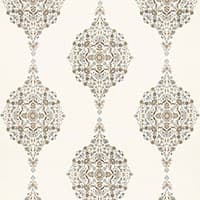 MEHNDI LINEN PRINT - FLAX