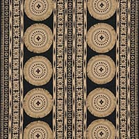 BORA BORA PRINT EMBELLISHED - LAVA BLACK