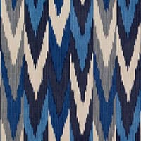 KASHGAR VELVET IKAT - INDIGO & SLATE