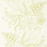 Blommen Print - LIME