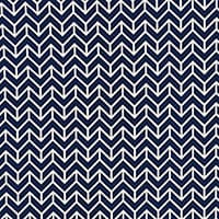 CHEVRON INDOOR/OUTDOOR - NAVY