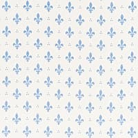 FLEUR DE LIS - BLUE
