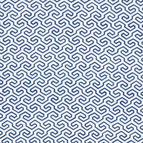 MING FRET PRINT - BLUE