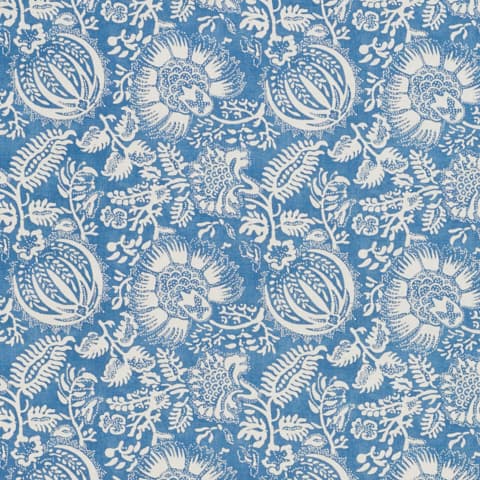 Pomegranate Print - INDIGO