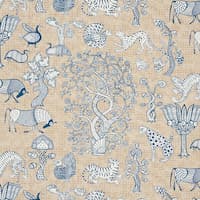 ANIMALIA - BLUE & NATURAL