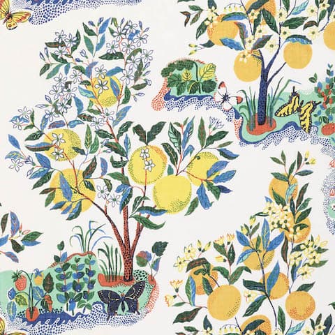 CITRUS GARDEN SHEER - PRIMARY
