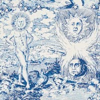 MODERN TOILE - INDIGO