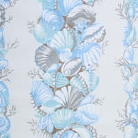 BEDOLINA CHINTZ - BLUE & GREY