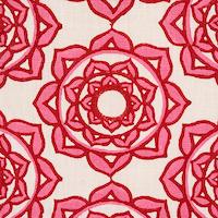 ROSE HAND BLOCK PRINT_PINK