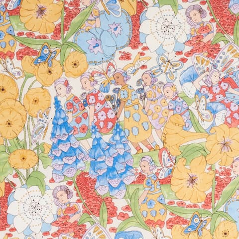 FAIRIE GARDEN - YELLOW AND IVORY