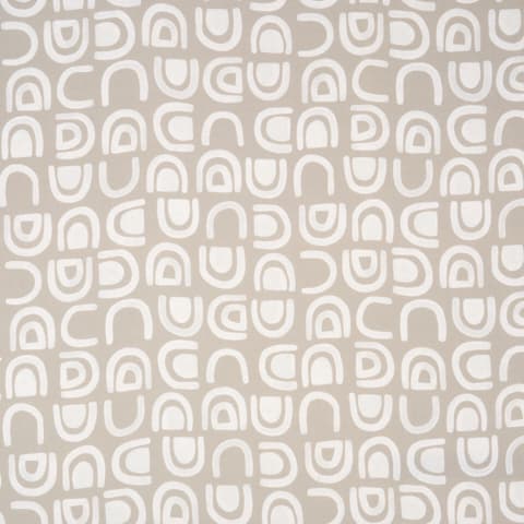THRESHOLD PRINTED LINEN - GINGER