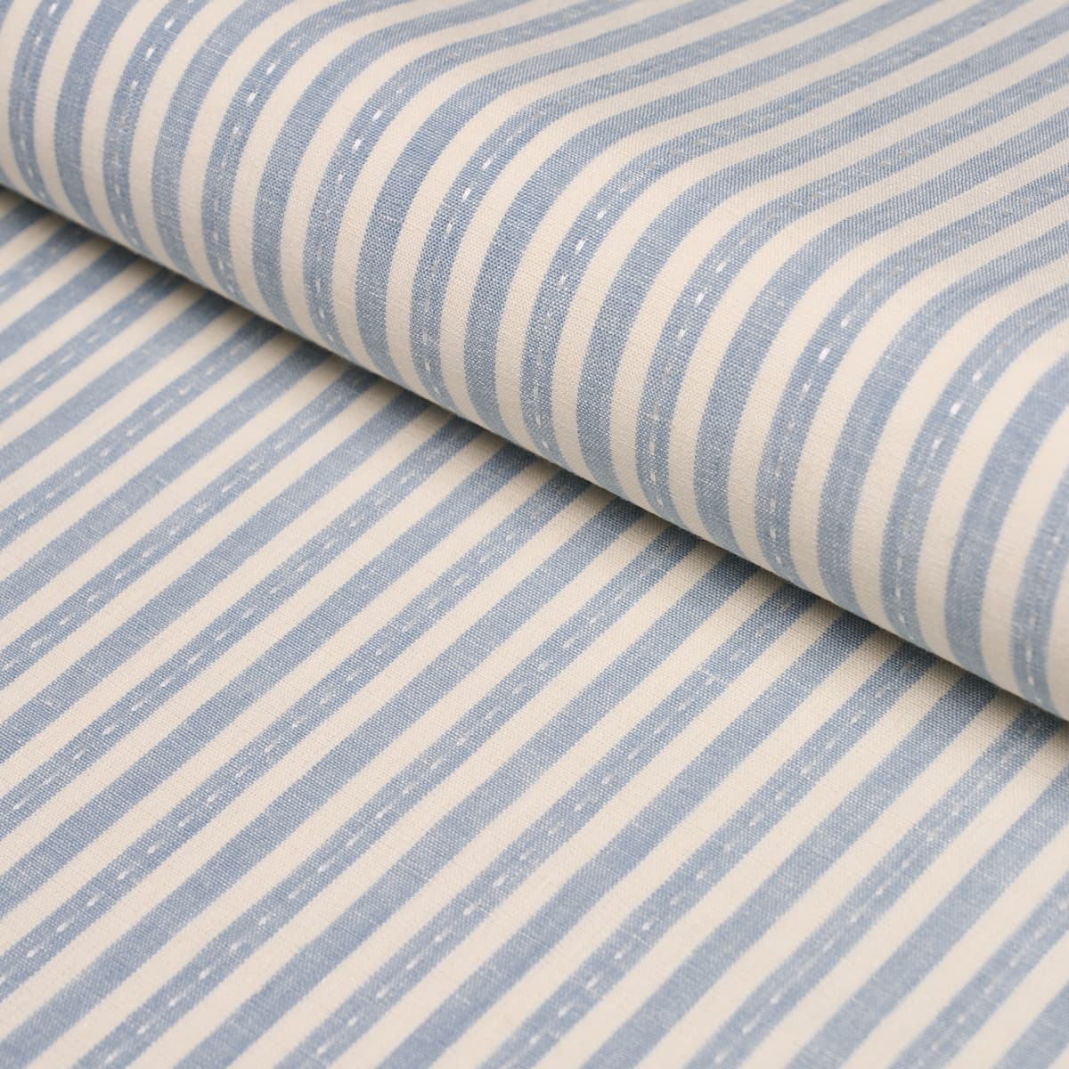 MATHIS TICKING STRIPE - SKY