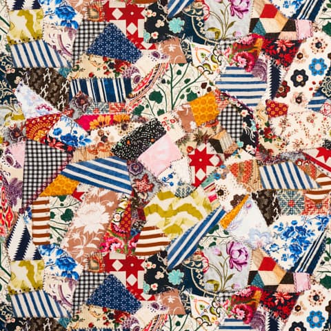 HOTCH POTCH CRAZY QUILT - DOCUMENT