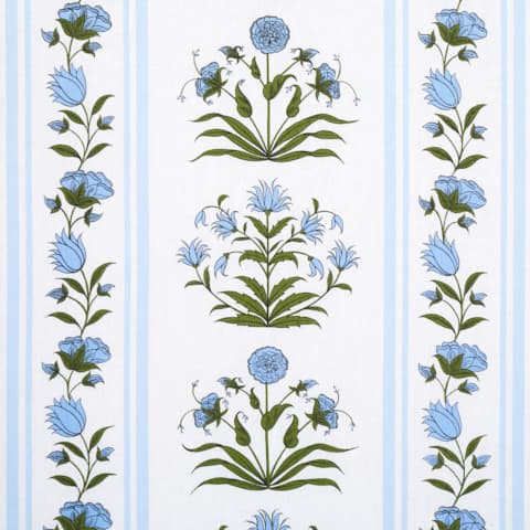 ROYAL POPPY STRIPE - SKY