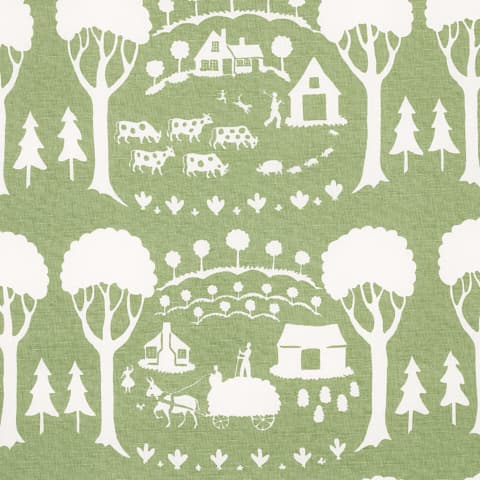 FARM SCENE - GREEN
