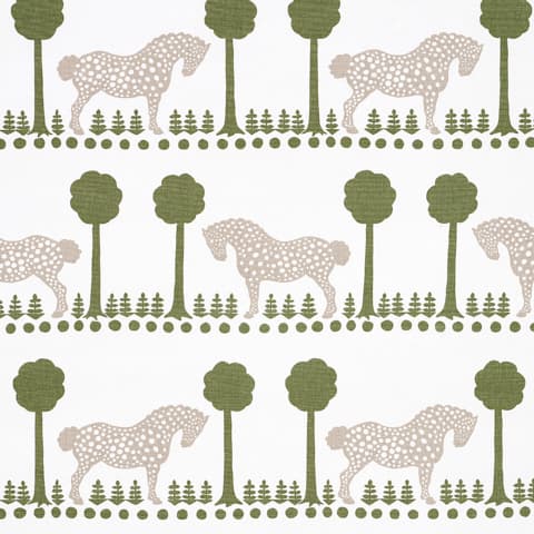 POLKA DOT PONY - OLIVE