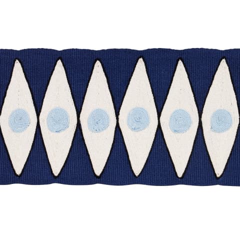 BACKGAMMON TAPE - NAVY AND SKY