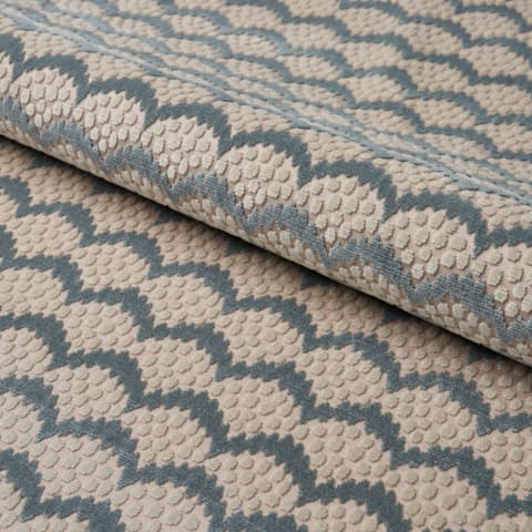 POLLEN CUT VELVET - SOFT JADE