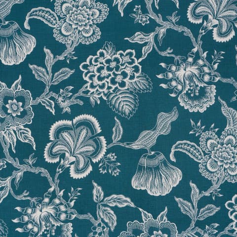 HOTHOUSE FLOWERS SILHOUETTE - PEACOCK