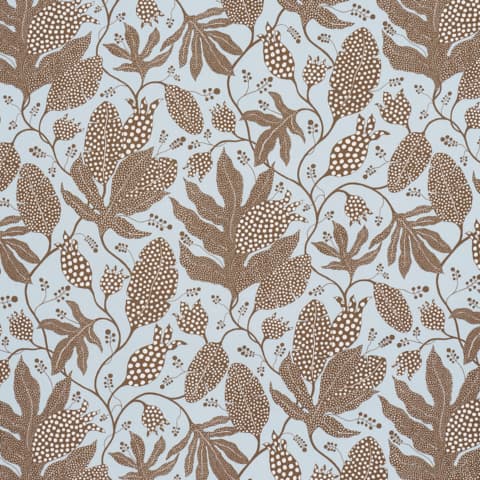 POLKA DOT JUNGLE - BROWN & SKY