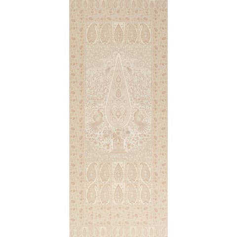 COLMERY PAISLEY PANEL - PARCHMENT