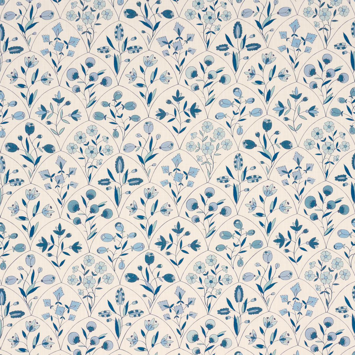 FRANCES FLORAL INDOOR/OUTDOOR - BLUES
