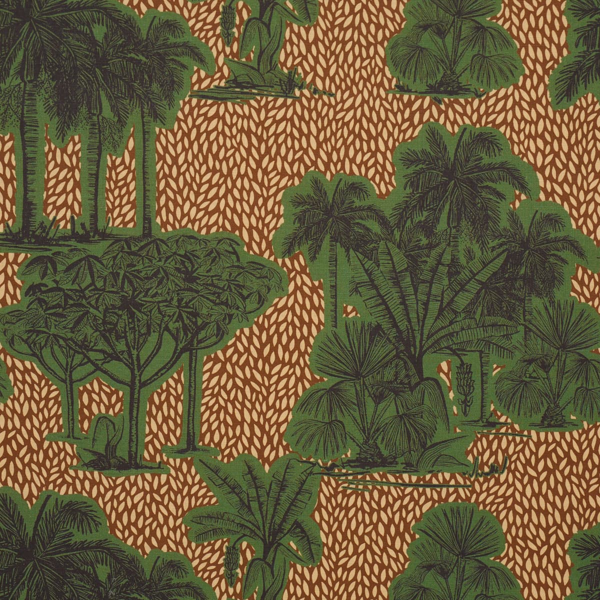 TROPICAL SAFARI PRINT - ORINOCO VERDANT OASIS