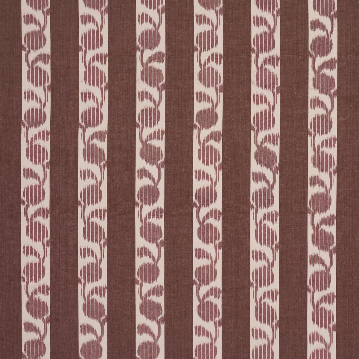 Priya Warp Print - BORDEAUX