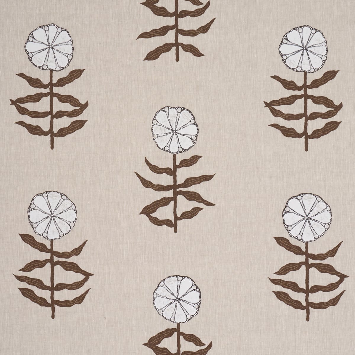 PRETTY PETALS SCREEN PRINT - BIRCH