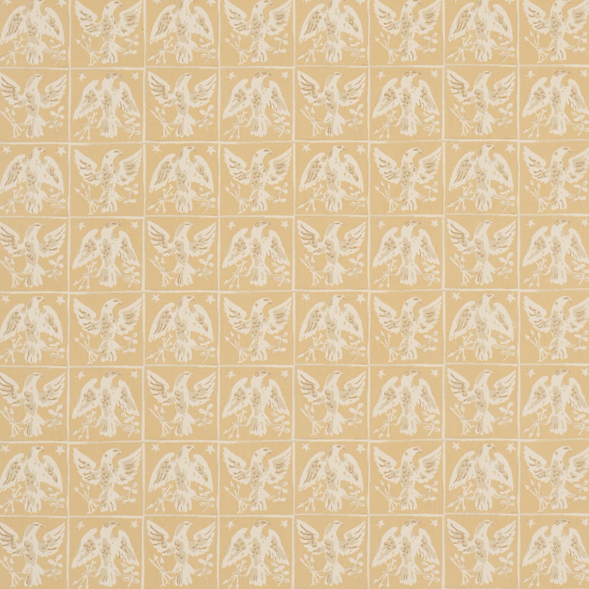 BARTON'S EAGLE HAND PRINT - YELLOW