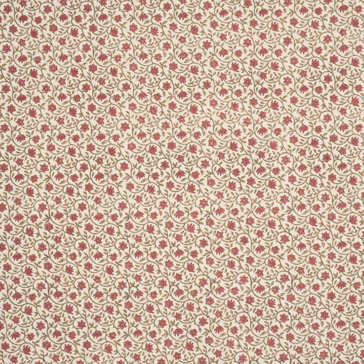 MALAYA HAND-BLOCK PRINT - RED
