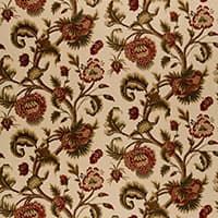 JACOBEAN PRINTED CREWEL - BURNISHED SAGE