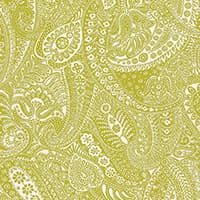 PAISLEY PRINT - SOFT CHARTREUSE
