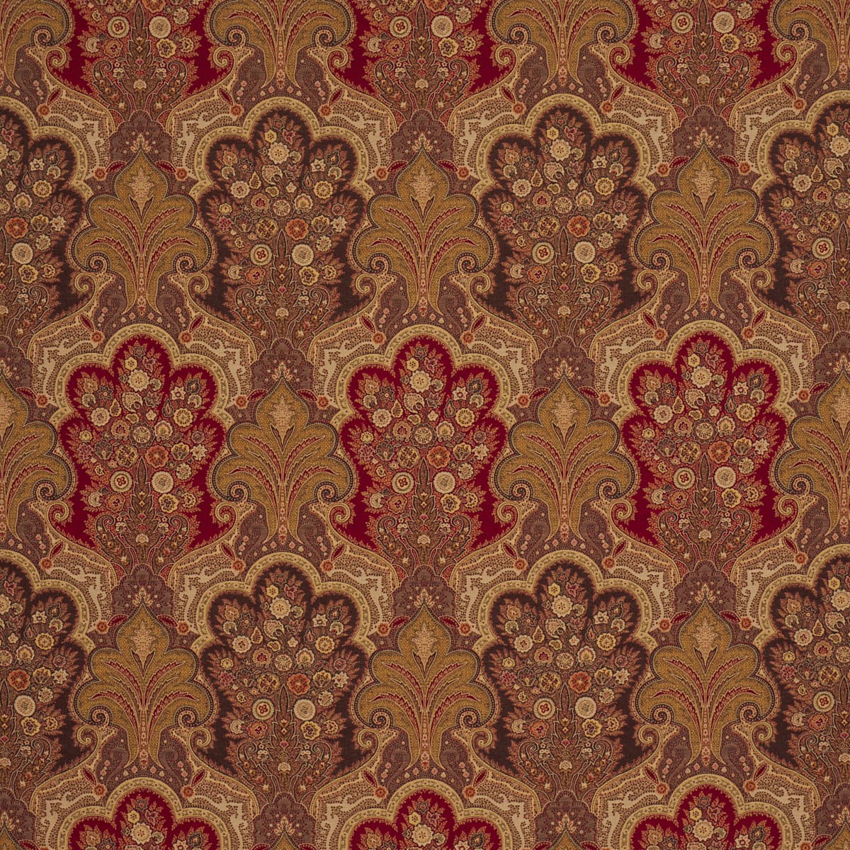 NEW CASTLE PAISLEY - CRANBERRY